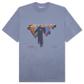 S S Diagram Script T Shirt Bay Blue