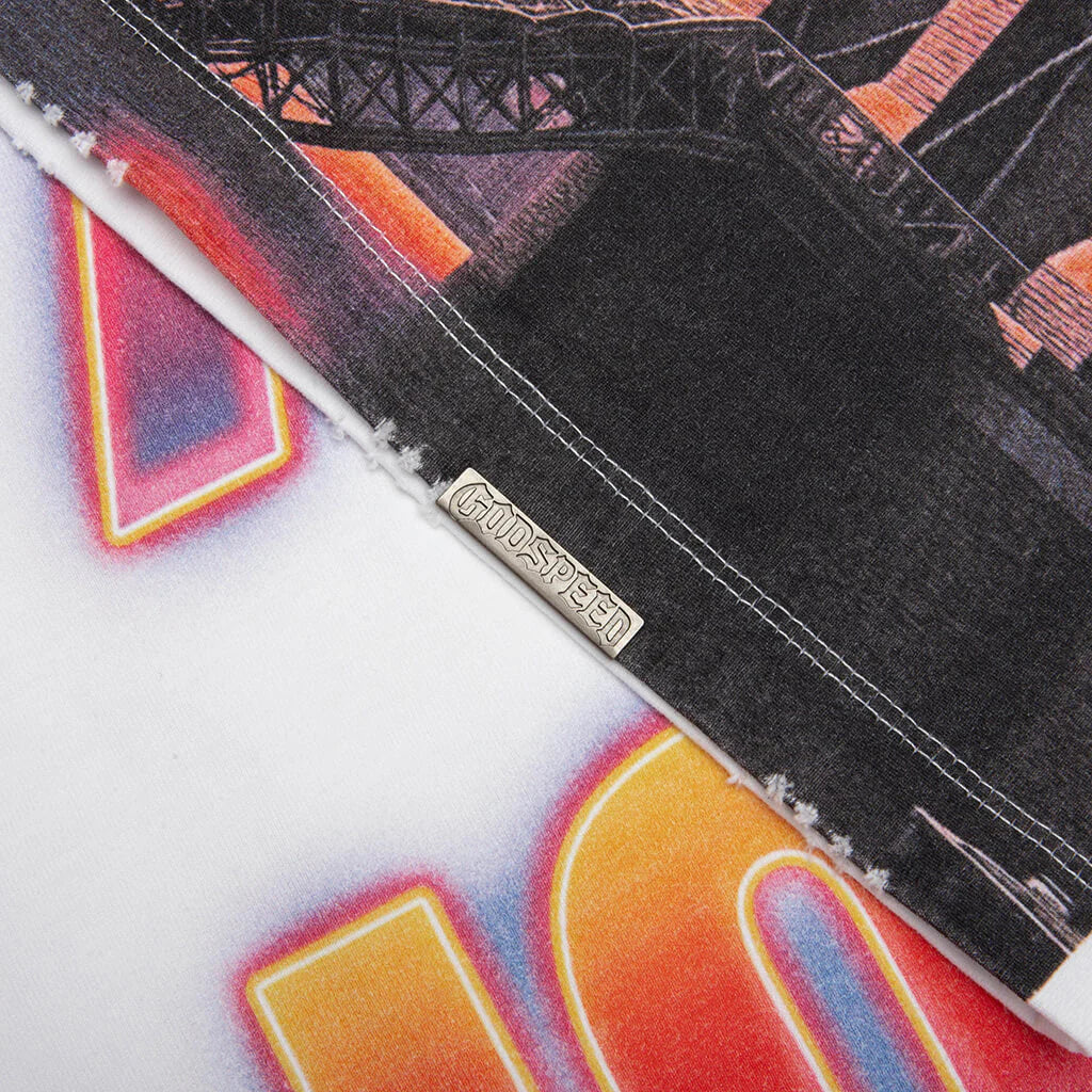 Burnt Bridges T Shirt White