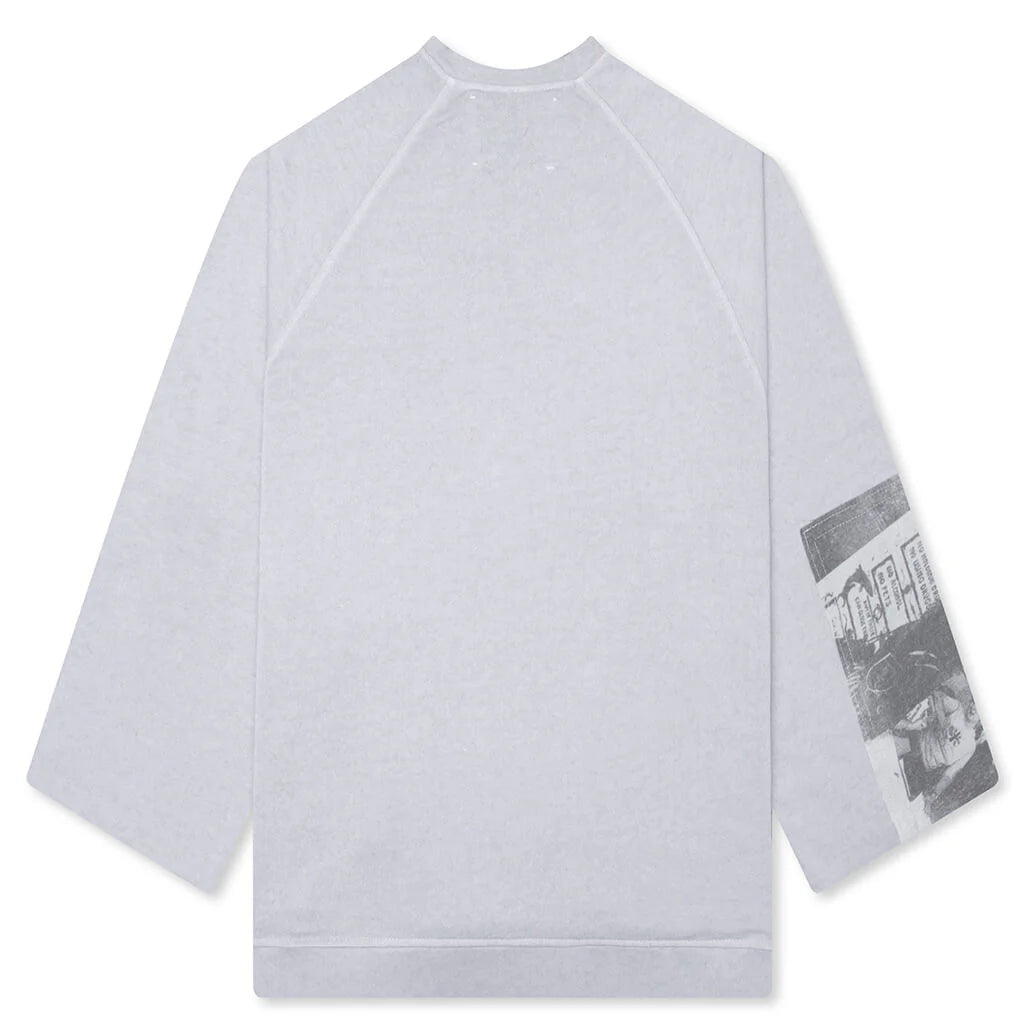 Love Needs Care Crewneck Light Blue