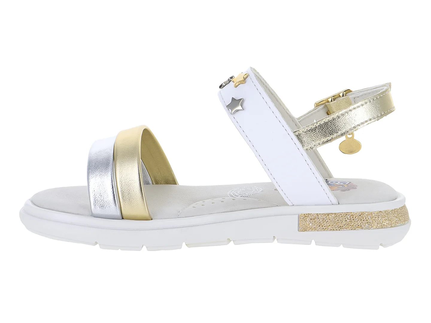 Sandalias Coqueta Oro para Niña