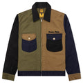 Zip Up Work Jacket Navy