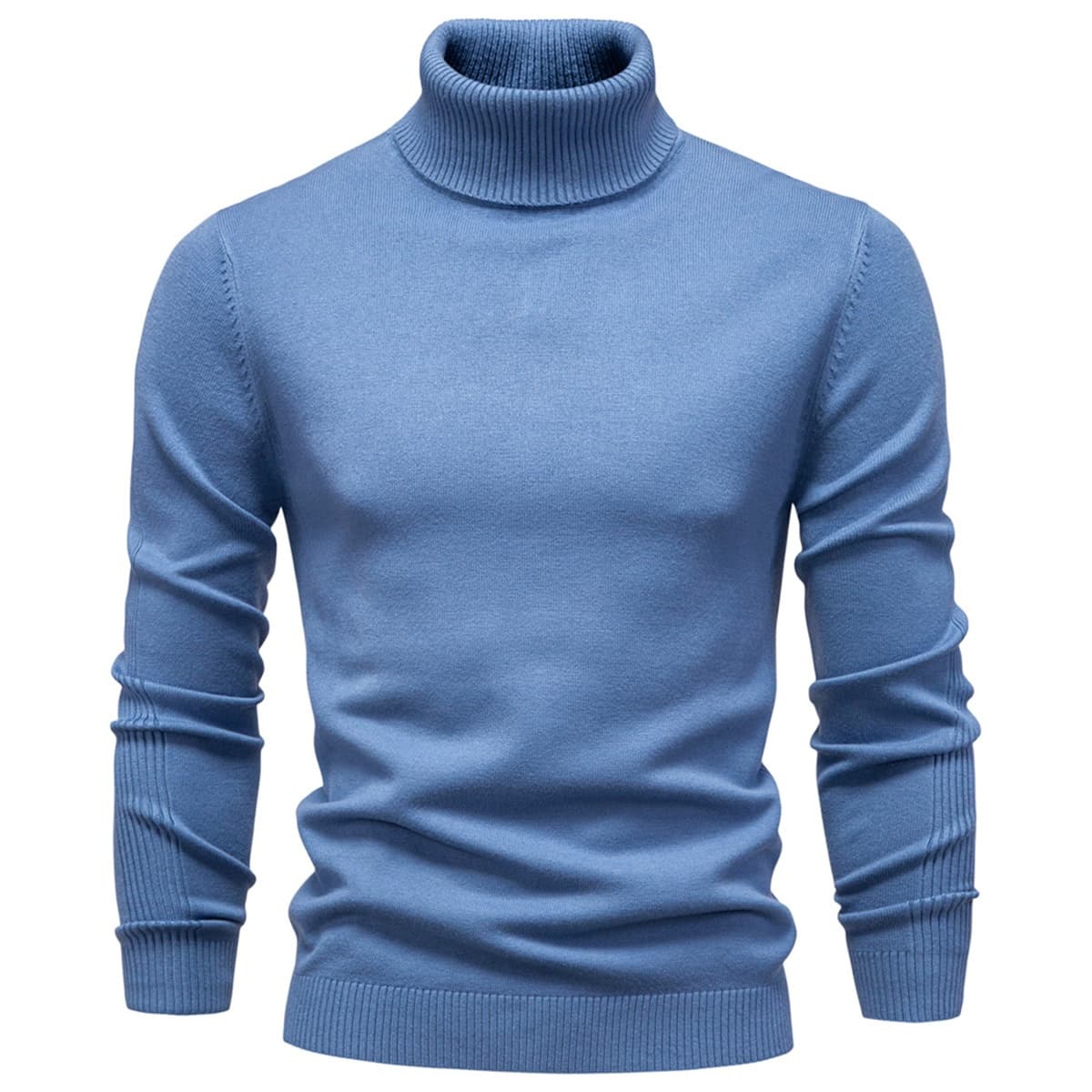 Mens Turtleneck Pullover Sweater