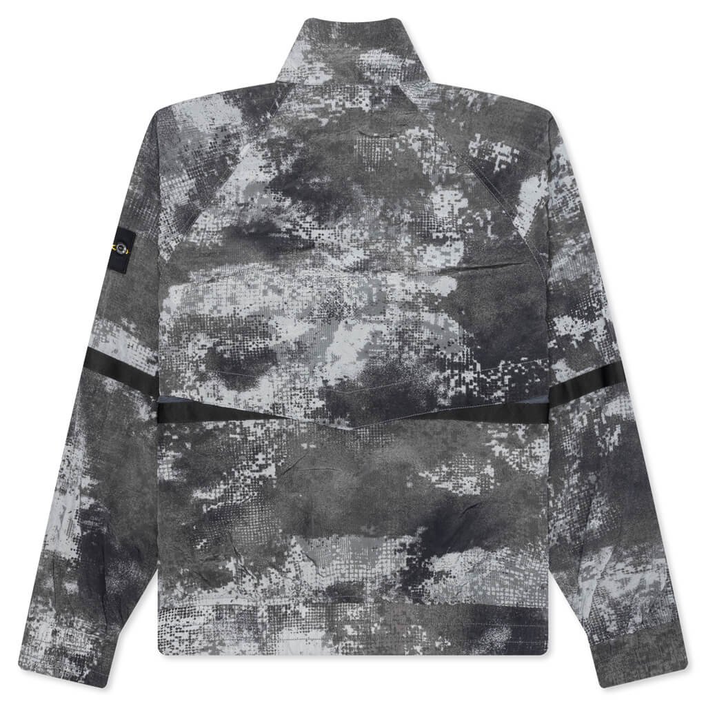 Dissolving Grid Camo Jacket Grey