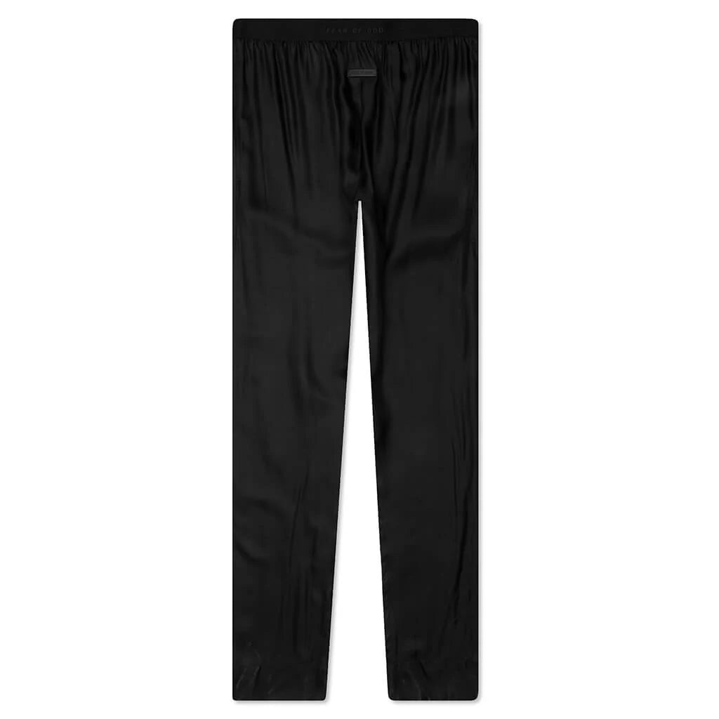 Woven Lounge Pant Black