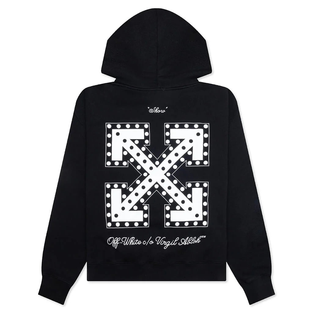 Arr Ask Legal Skate Hoodie Black White