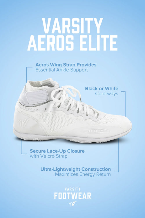 Varsity Aeros Elite White Cheer Shoes