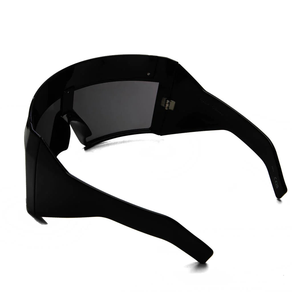 Rev Shiny Sunglasses Black