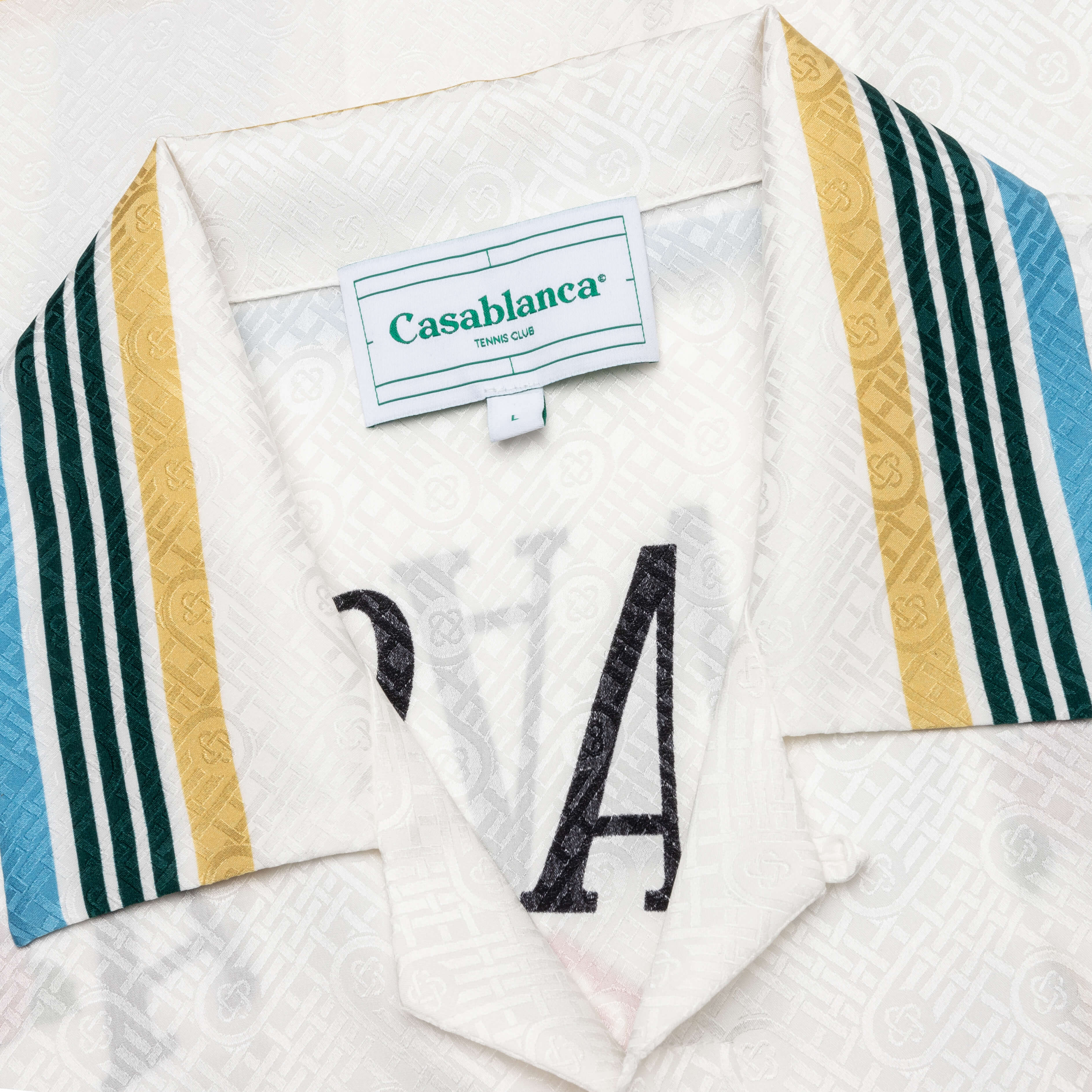 Cuban Collar Short Sleeve Shirt Casa Way