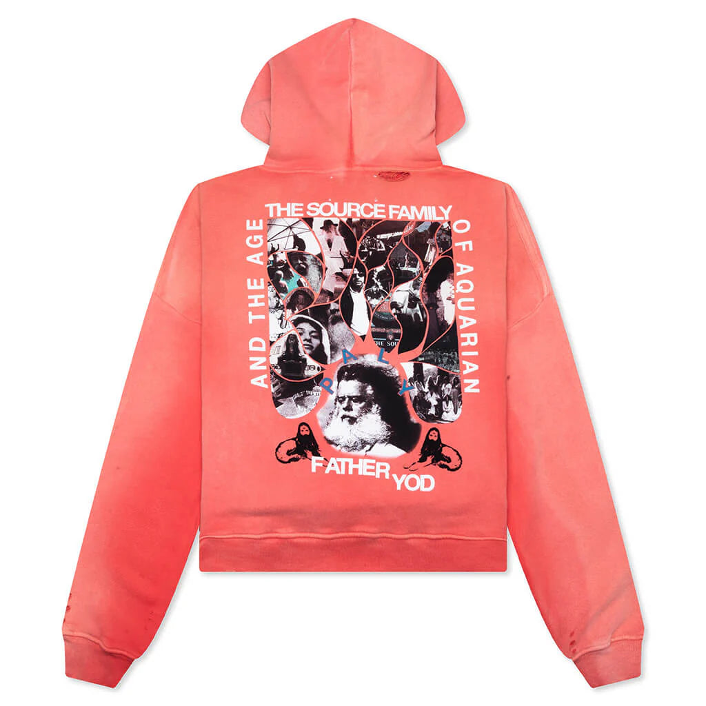 Source Family Hooded Sweatshirt Red