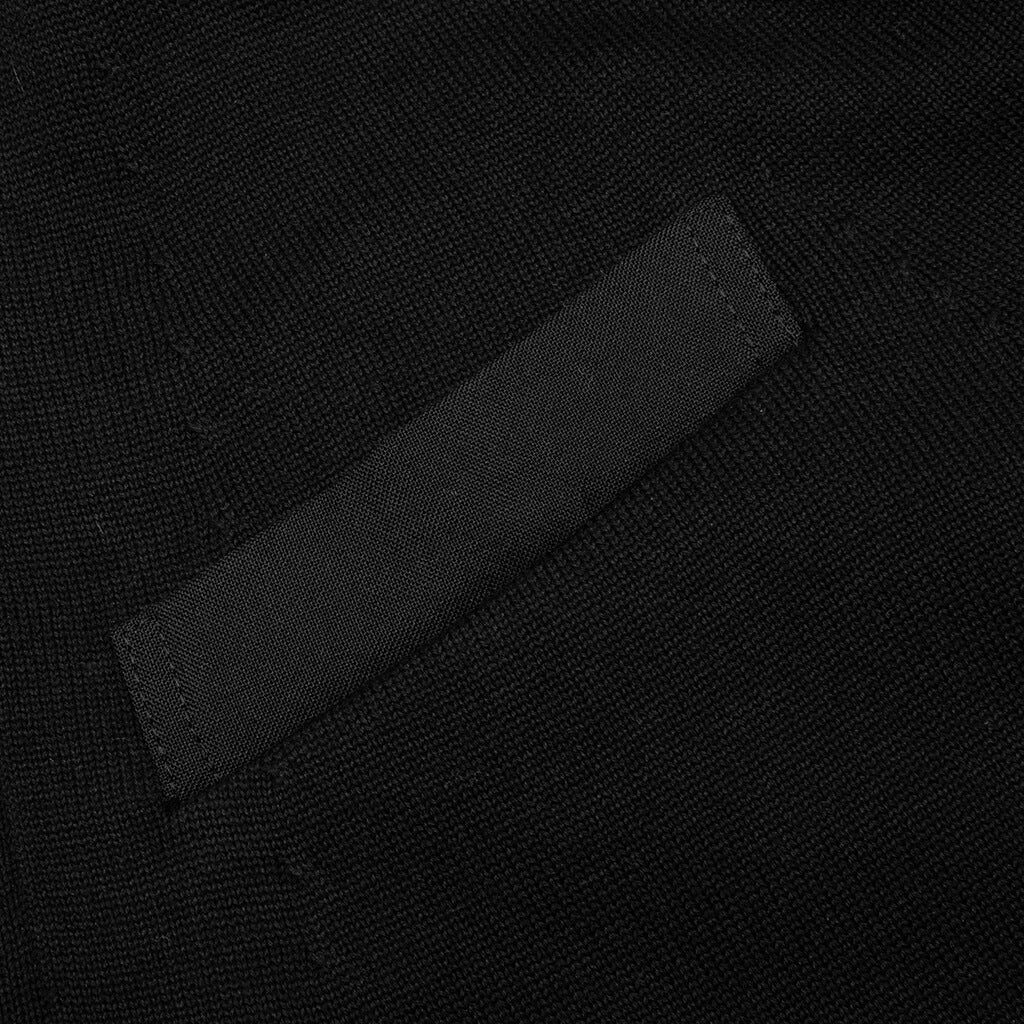 Knit x Suiting Cardigan Black