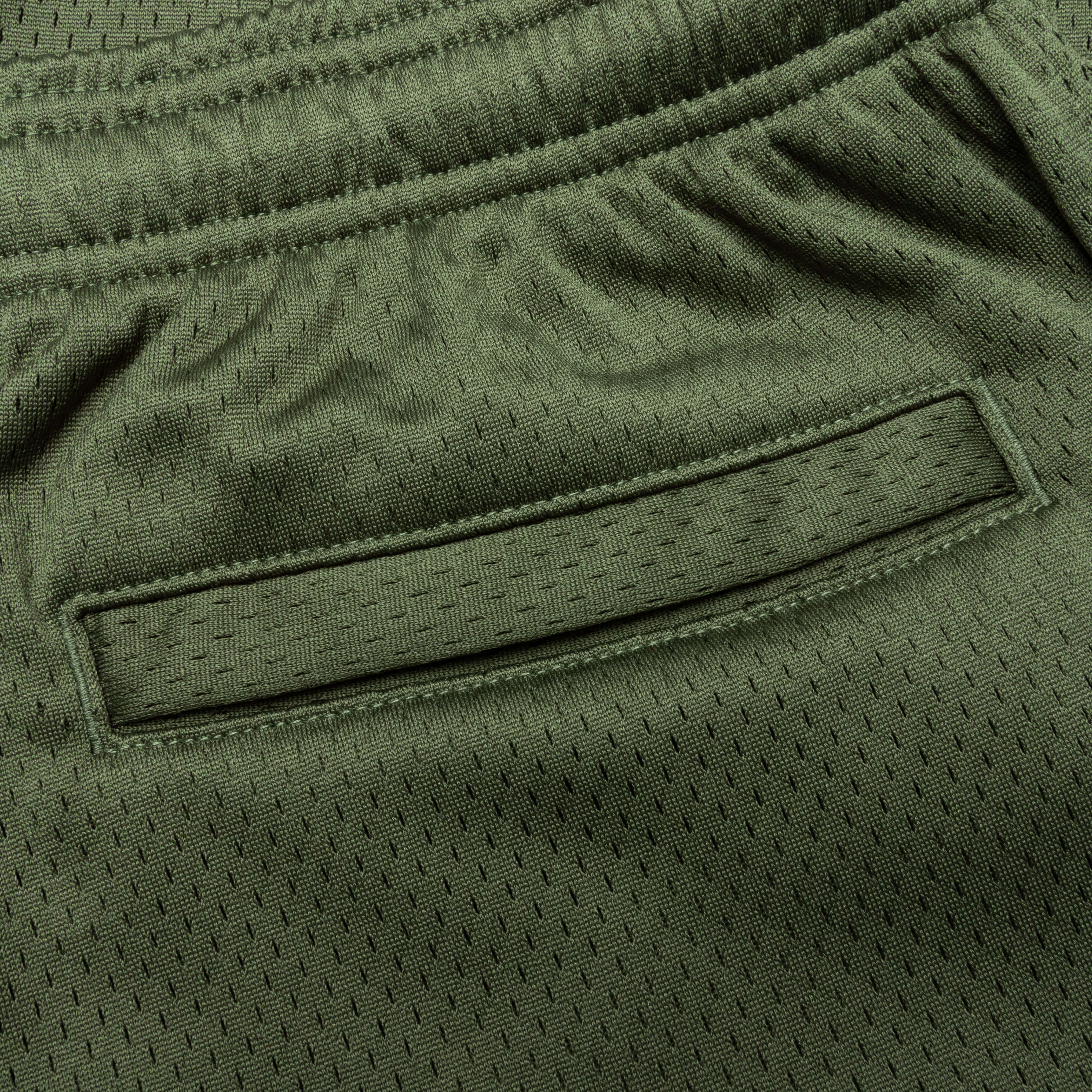 Big Basic Mesh Short Olive