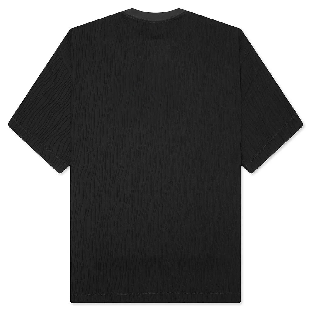 Wavy S S Tee Grey