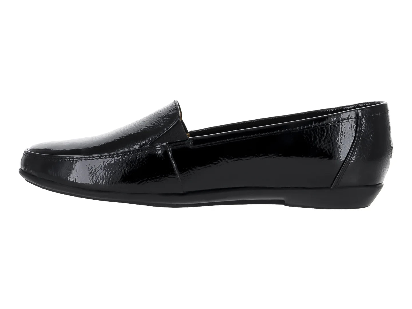 Zapatos Capricho de Charol Negro para Mujer
