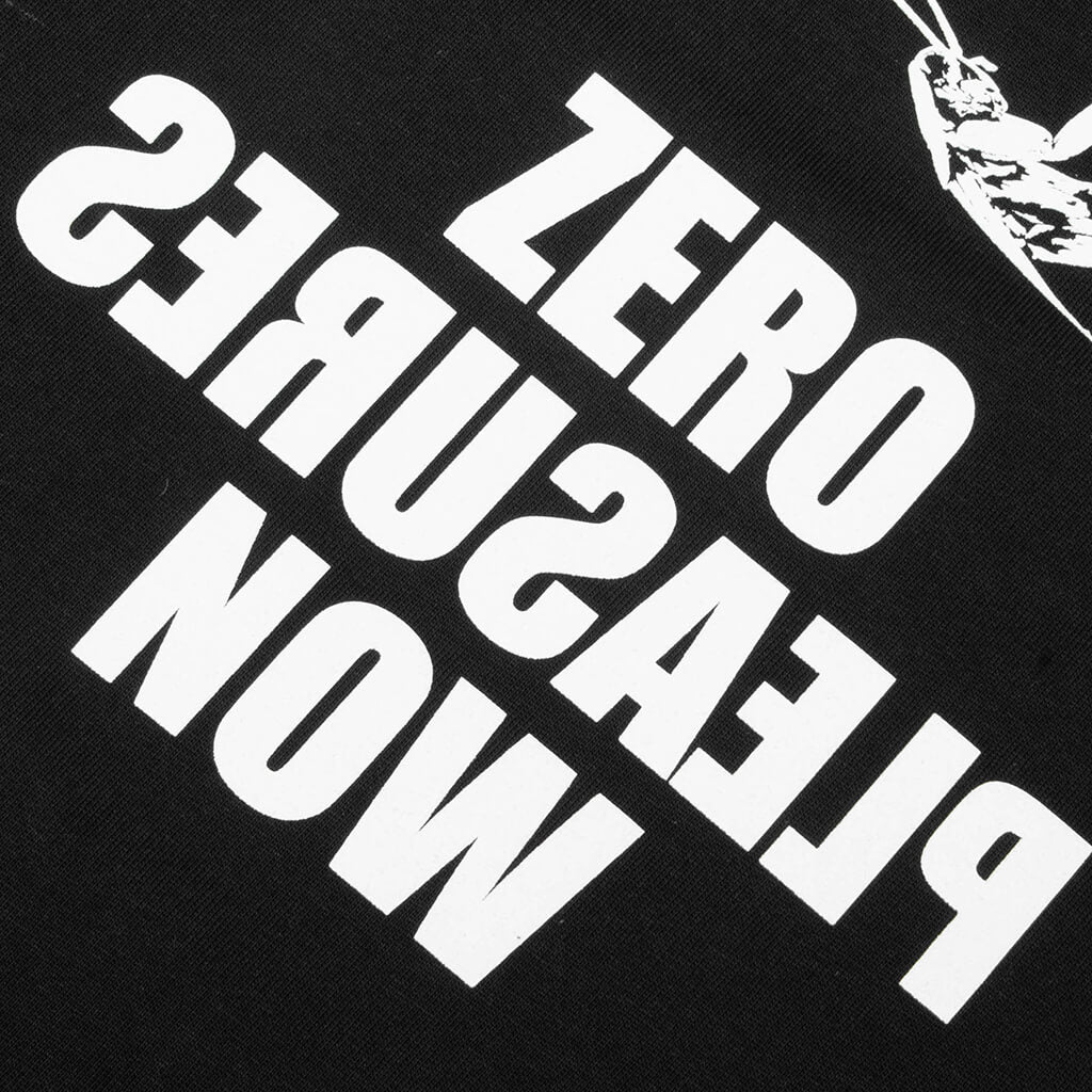 Pleasures x Zero Roaches T Shirt Black