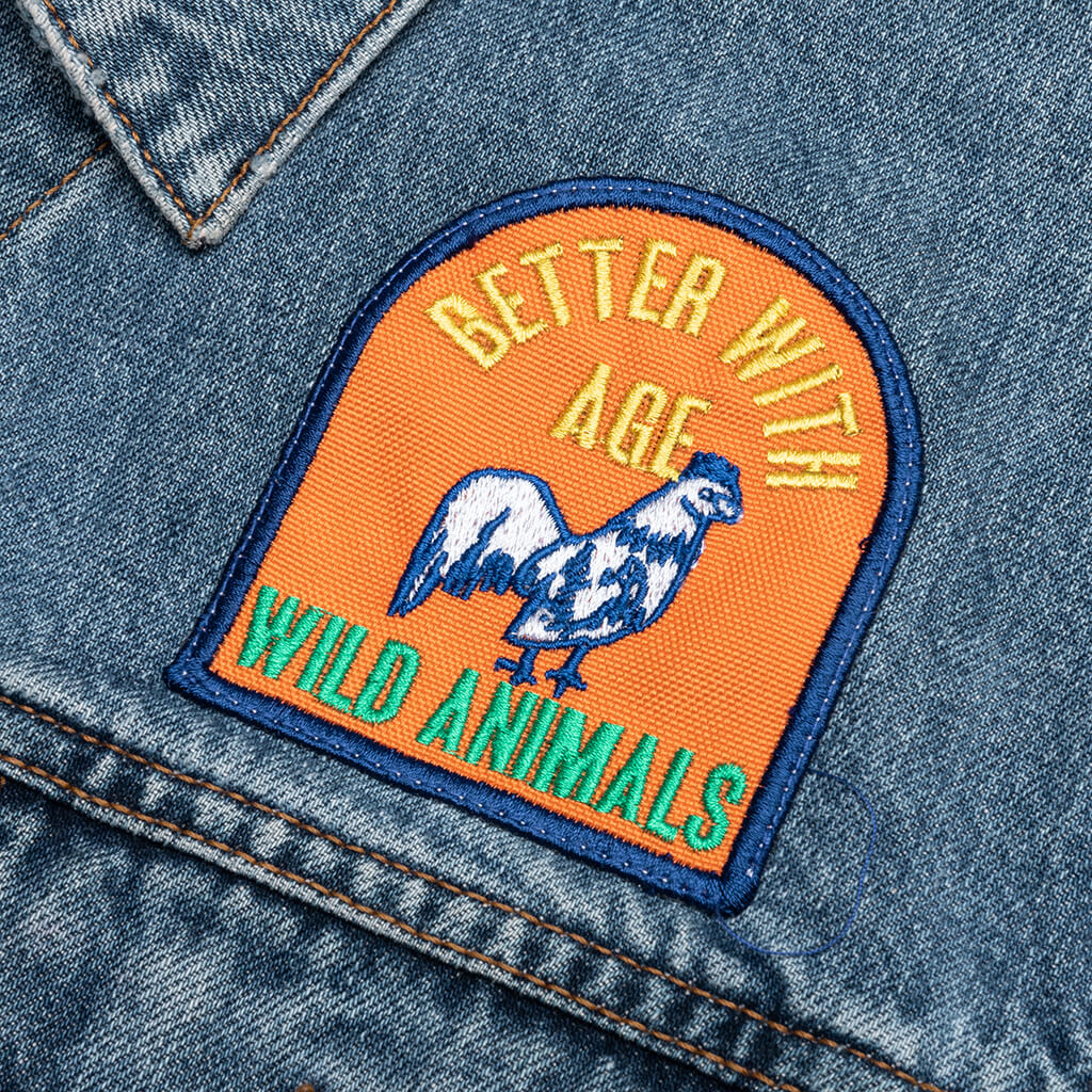 Portrait Denim Jacket Multi