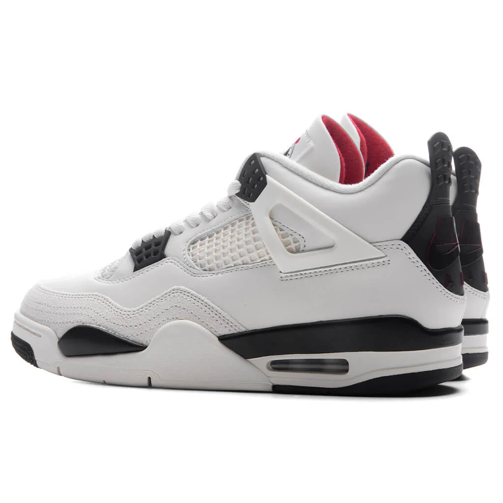 Air Jordan 4 Retro OG Flight Club Sail Black University Red