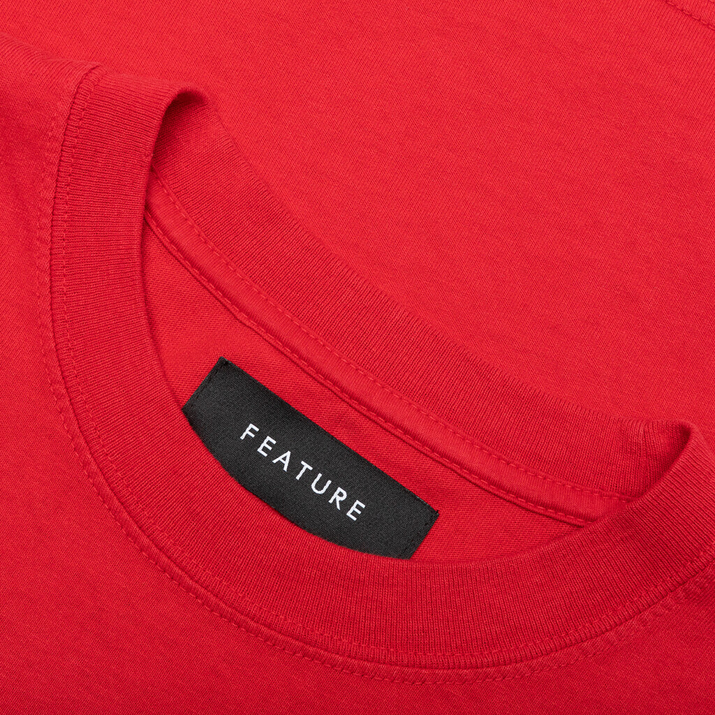 Flag Tee Scarlet