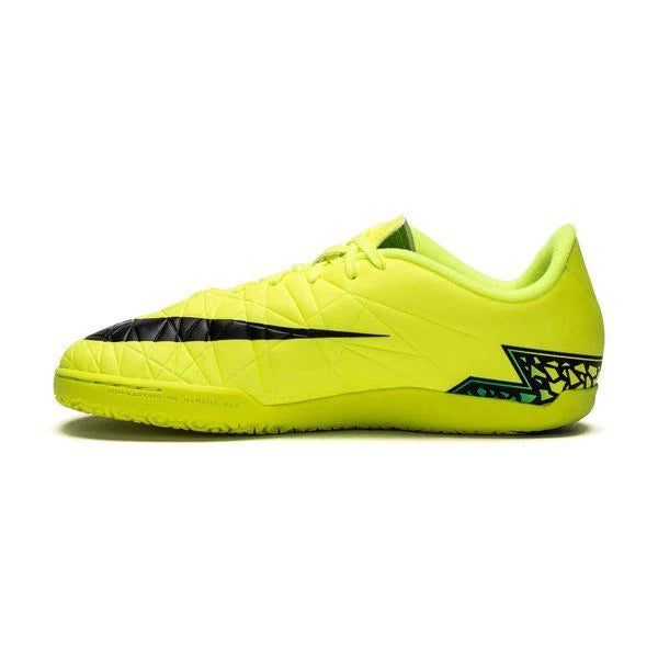 Nike JR HyperVenom Phelon II IC Indoor Shoes Volt Black Hyper Turquoise