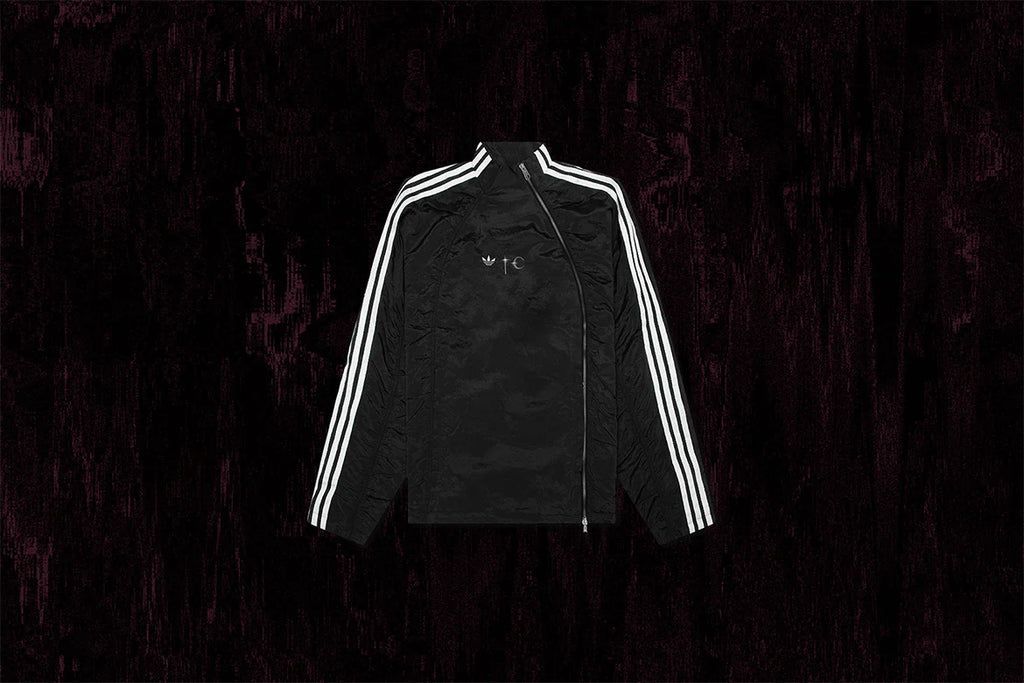 Adidas x Thug Club Woven Track Top Black Silver Metallic