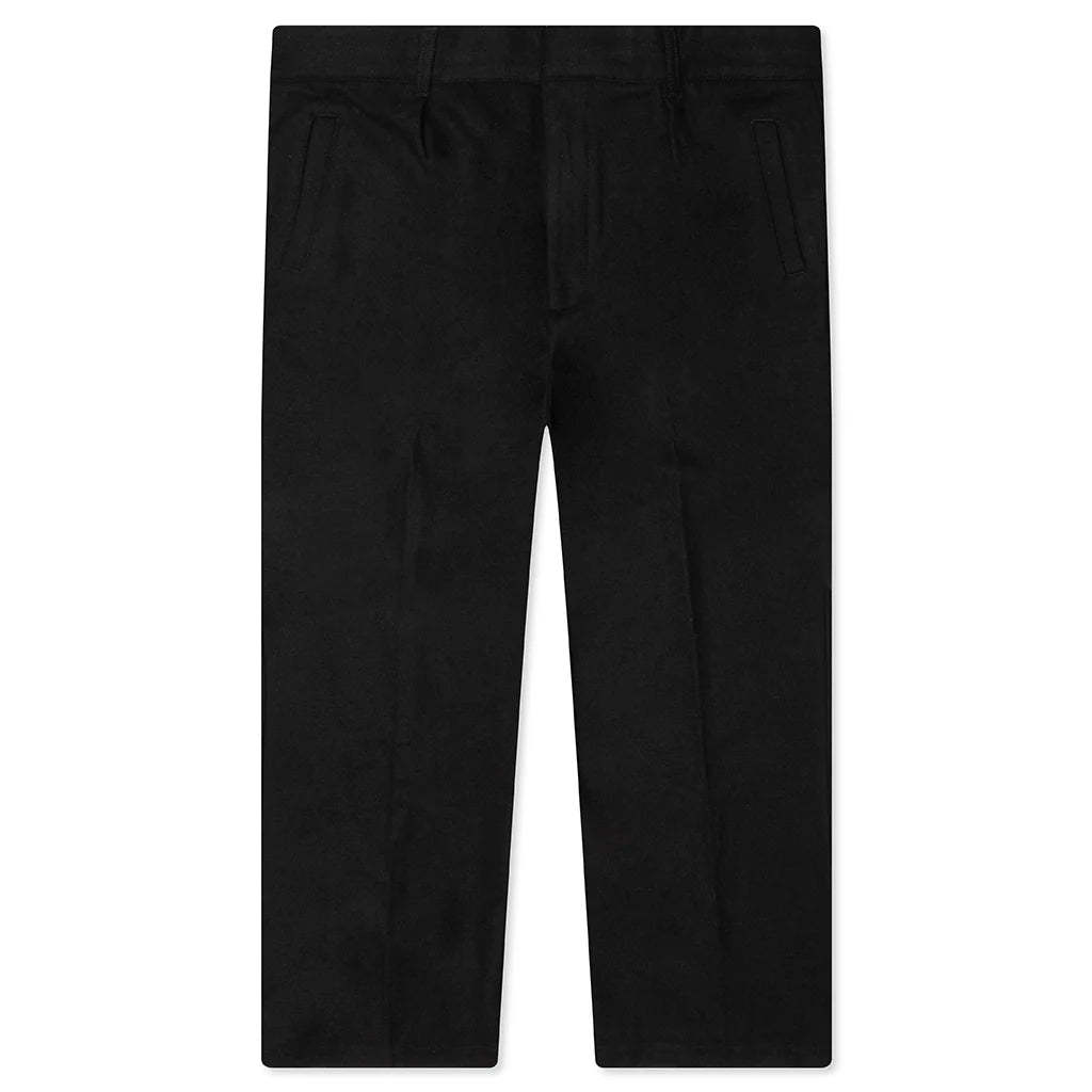 Suiting Pleated Trousers Black