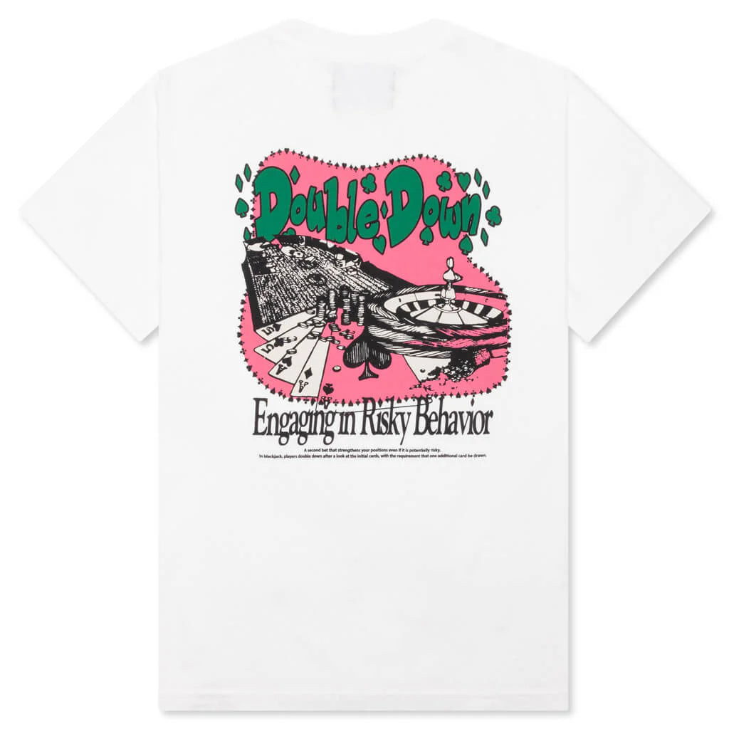 Risky Behavior Tee Marshmallow