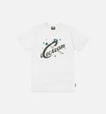 Gleam Short Sleeve Tee Mens T Shirt White Black