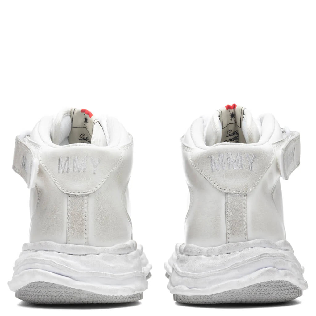 Wayne High Distressed White