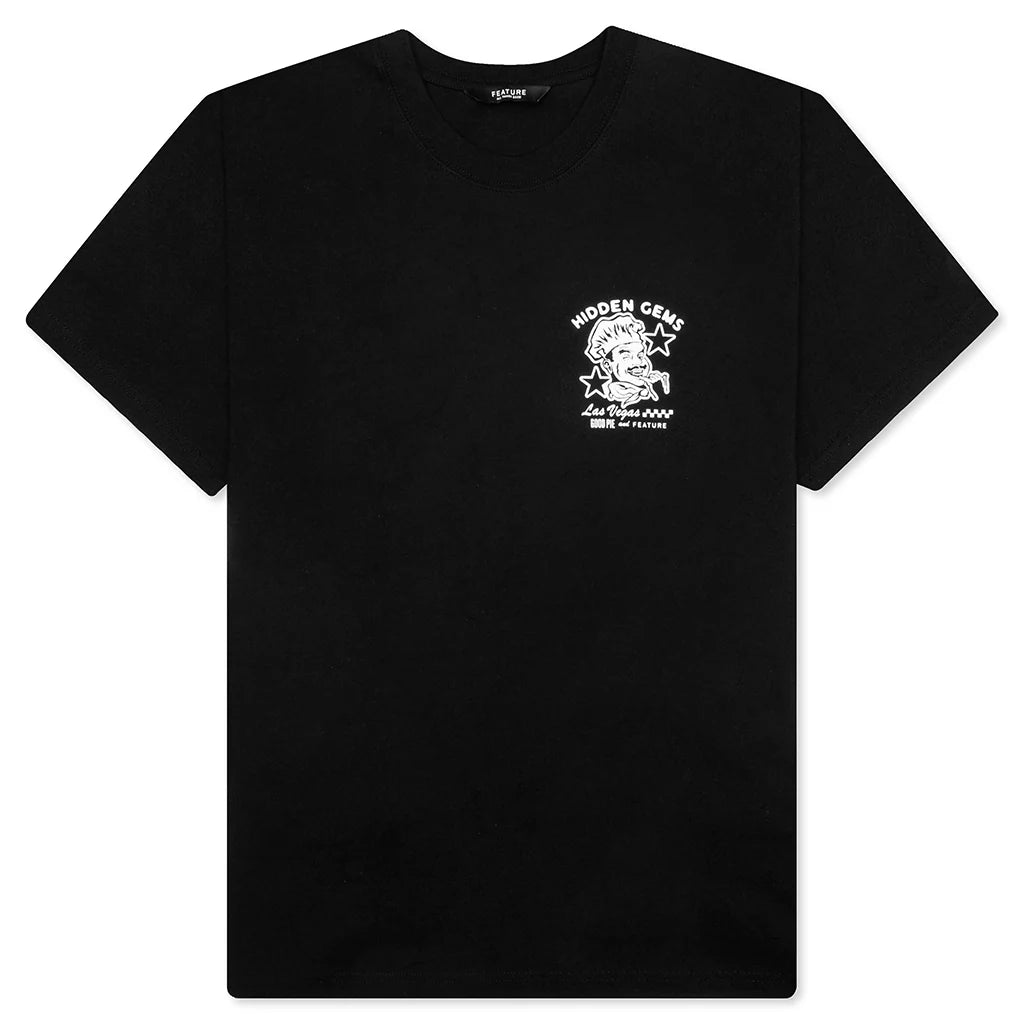 Feature x Good Pie Good Hot Tee Black