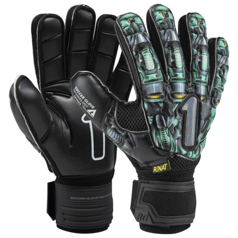 Rinat GS Asimetrik Bonik Spines Goalkeeper Gloves Green