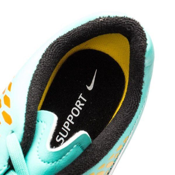 Nike JR Magista Onda IC Indoor Soccer Shoes Hyper Turquoise White Laser Orange