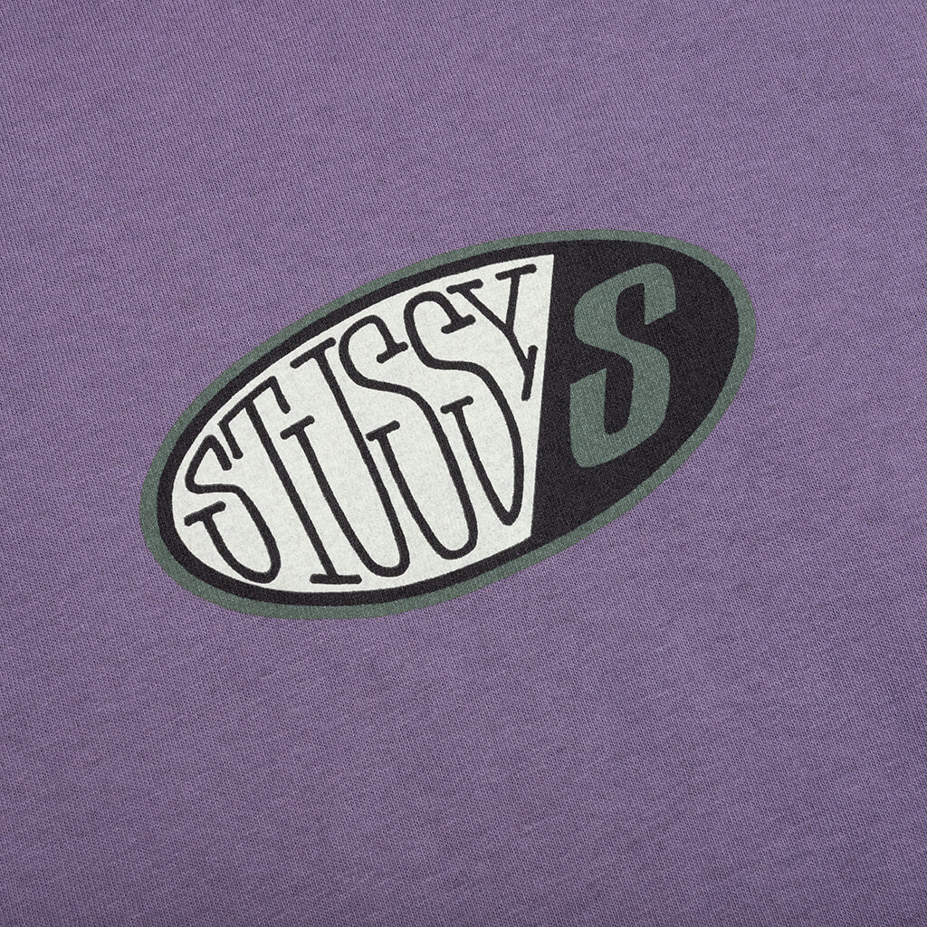 Pitstop Pigment Dyed Tee Grape