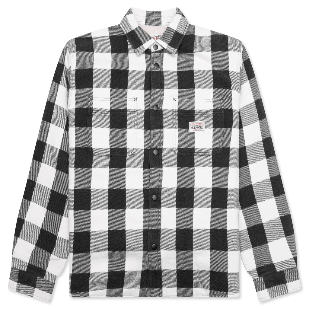 Buffalo Plaid Shirt Bone