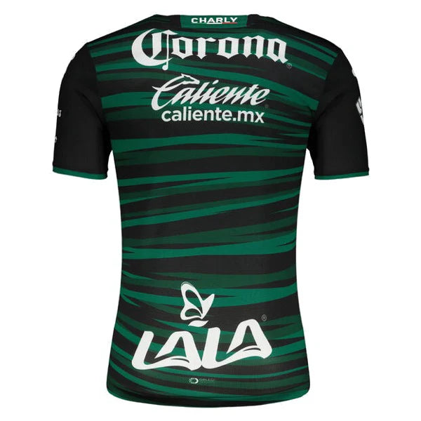 Charly Santos Away Jersey 22 Authentic Black Green