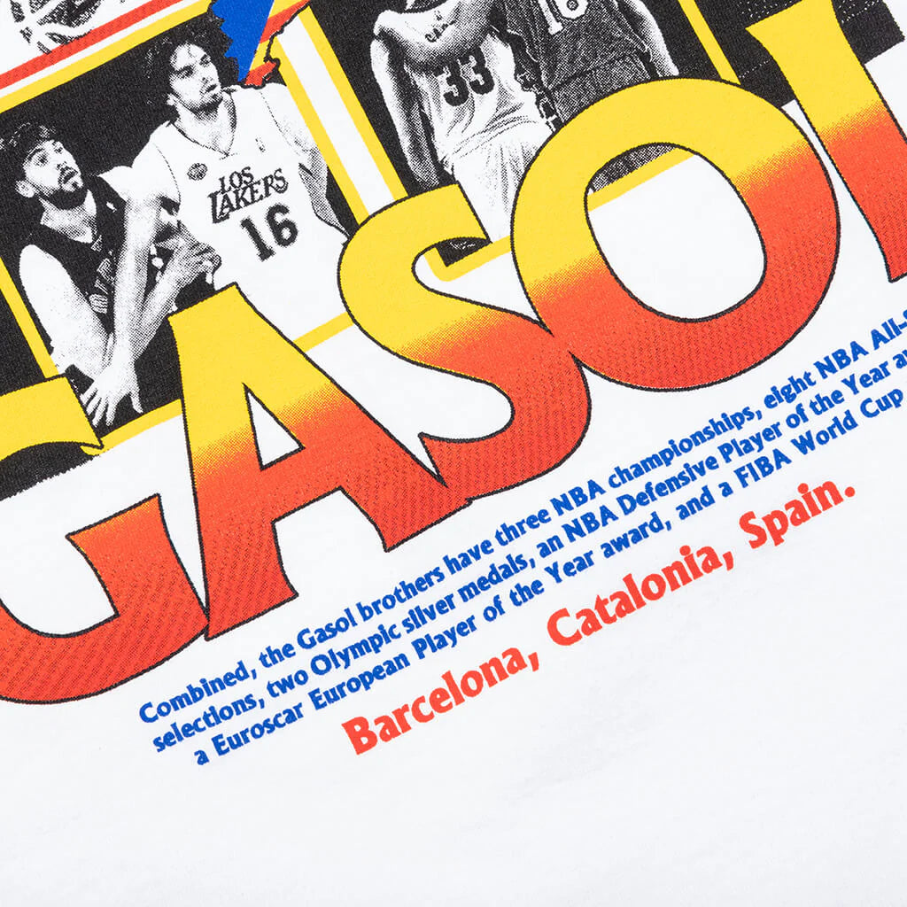 Hermanos Gasol Tee White