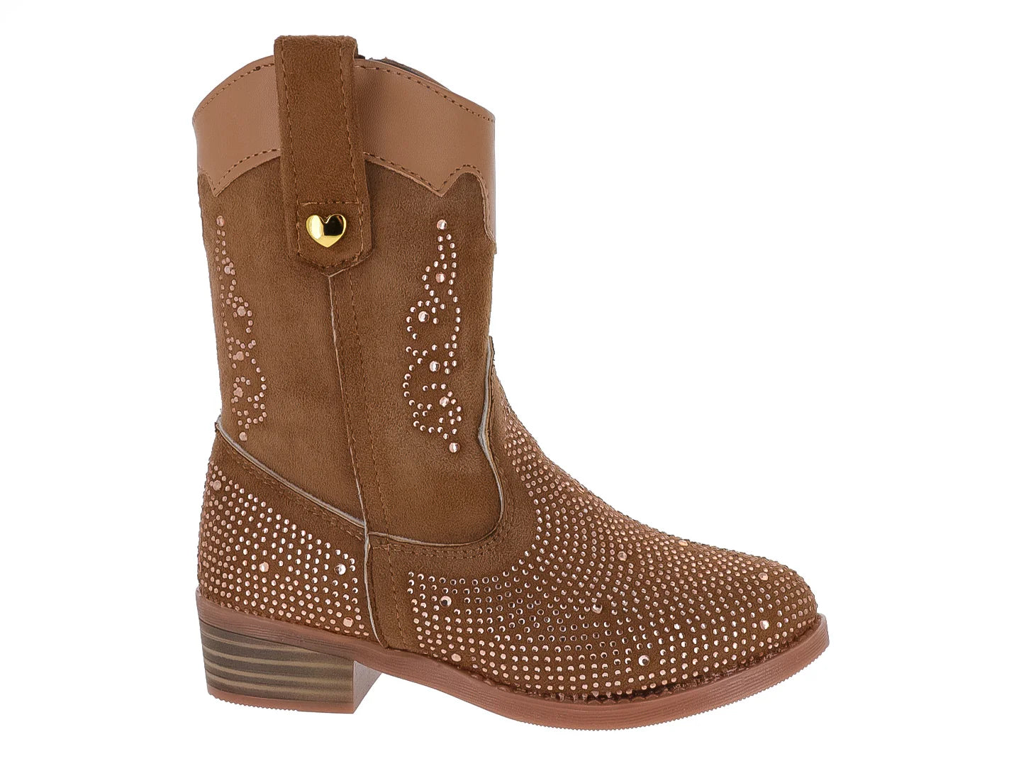 Botas Vaqueras Miroslava Color Melle para Niña