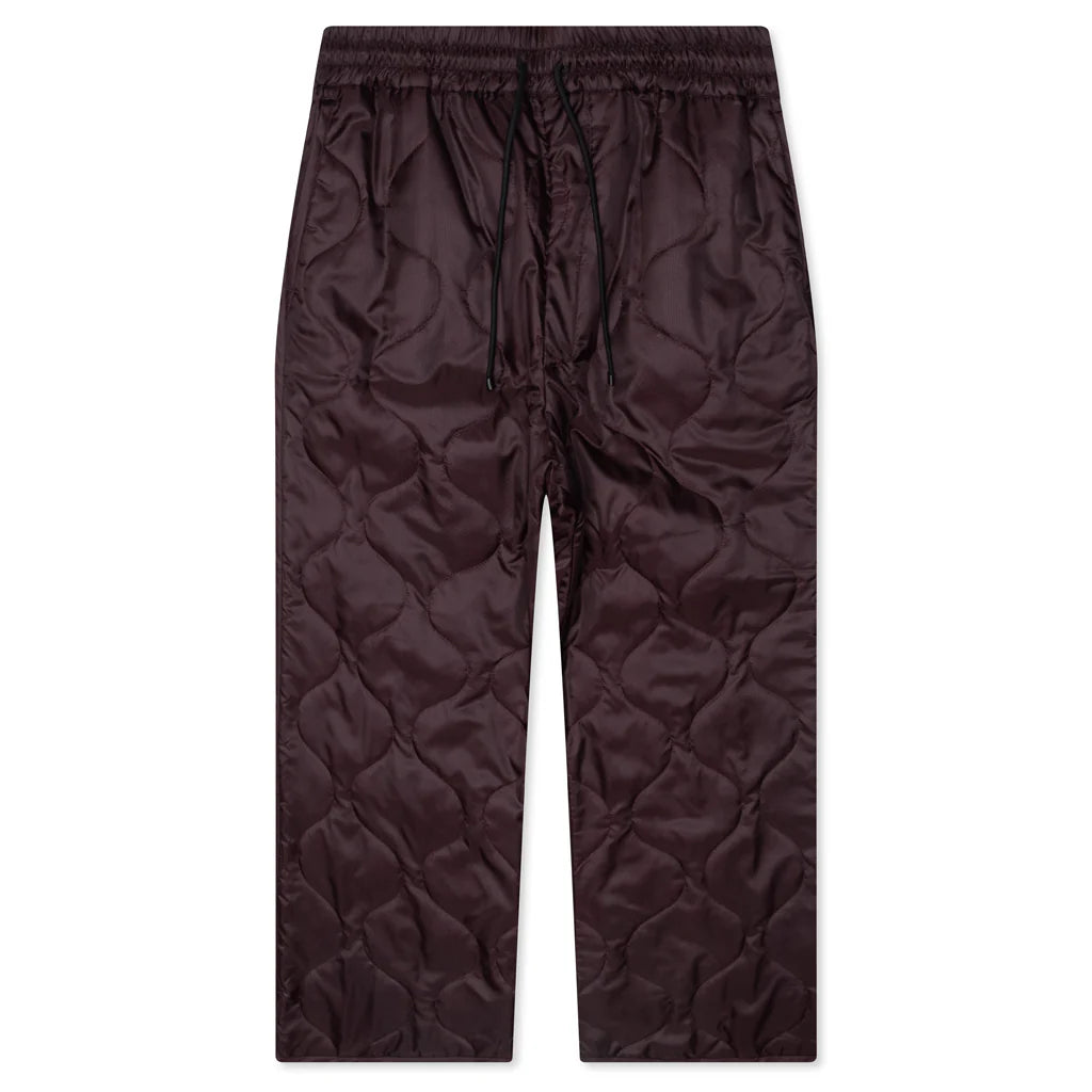 Pleaded Padded Pants Auburn