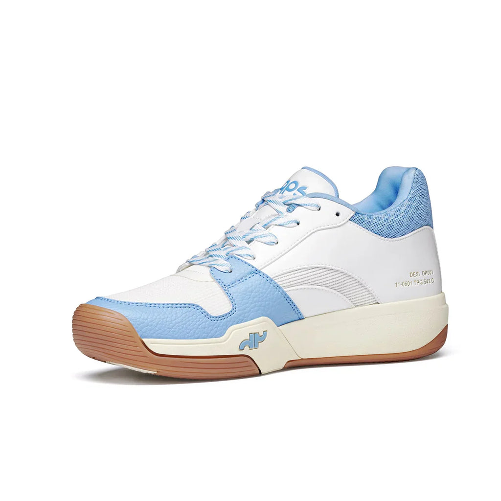 DAPS DESI Mid Baby Blue White Mens Pickleball Shoes