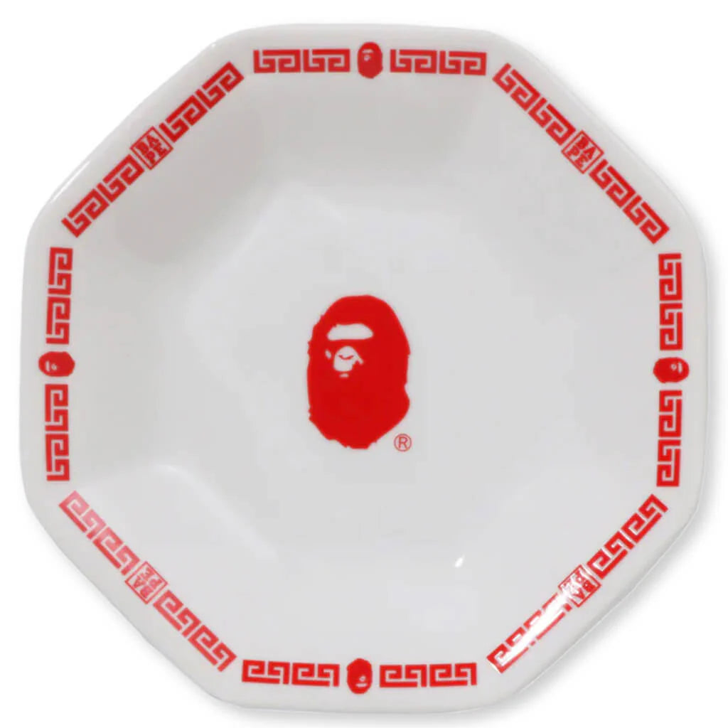 BAPE Octagonal Dish White