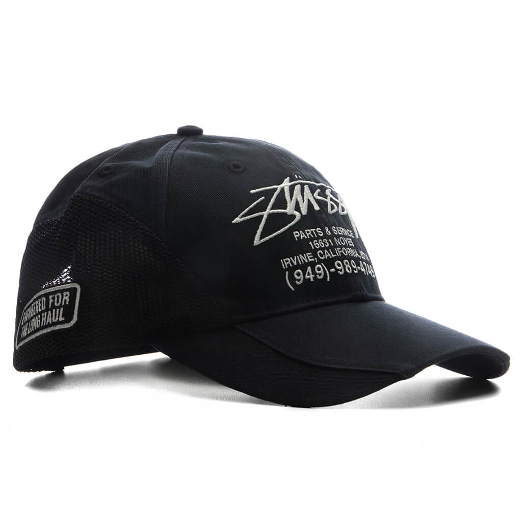 LP Service Mesh Strapback Cap Black