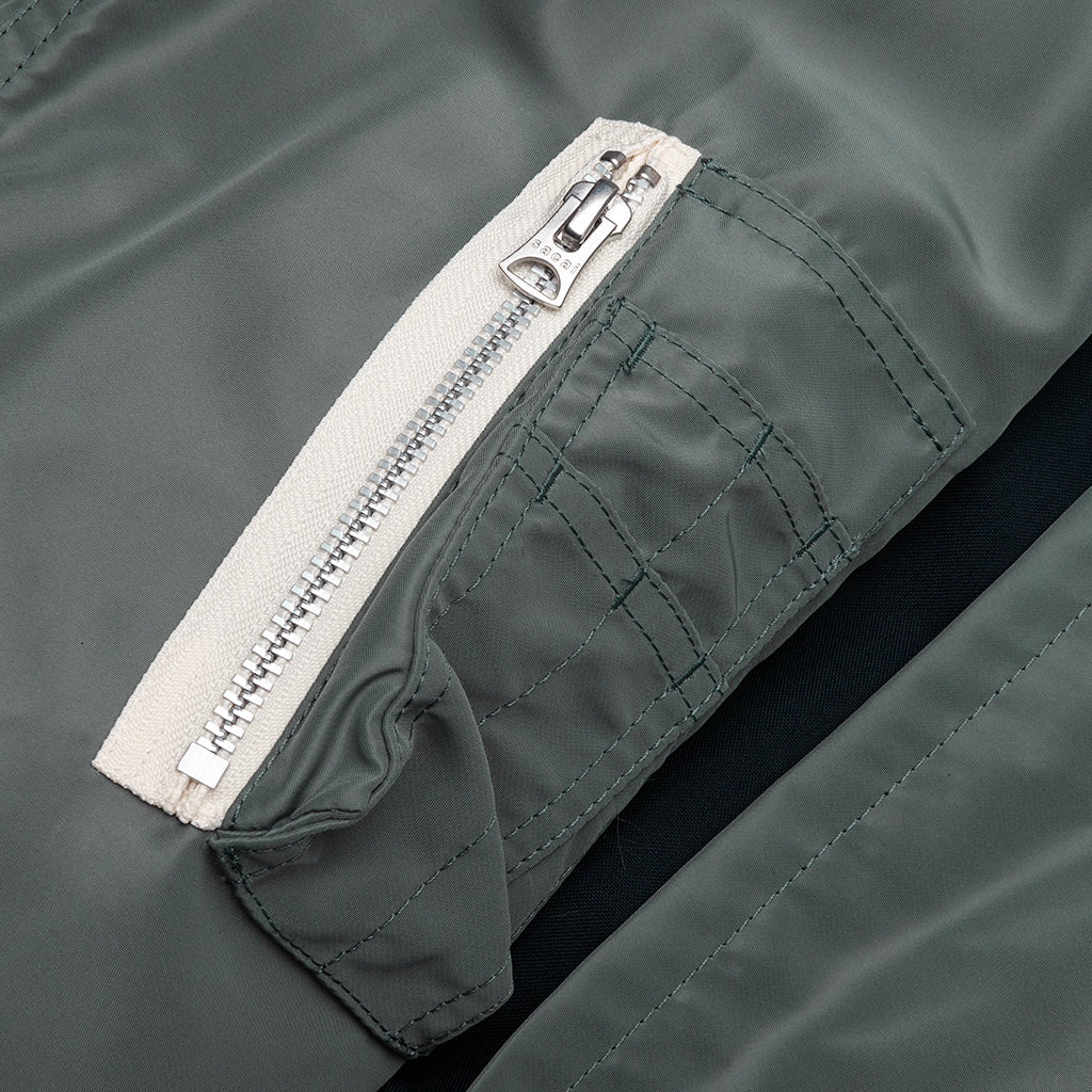 Suiting X Nylon Twill Jacket Navy Khaki