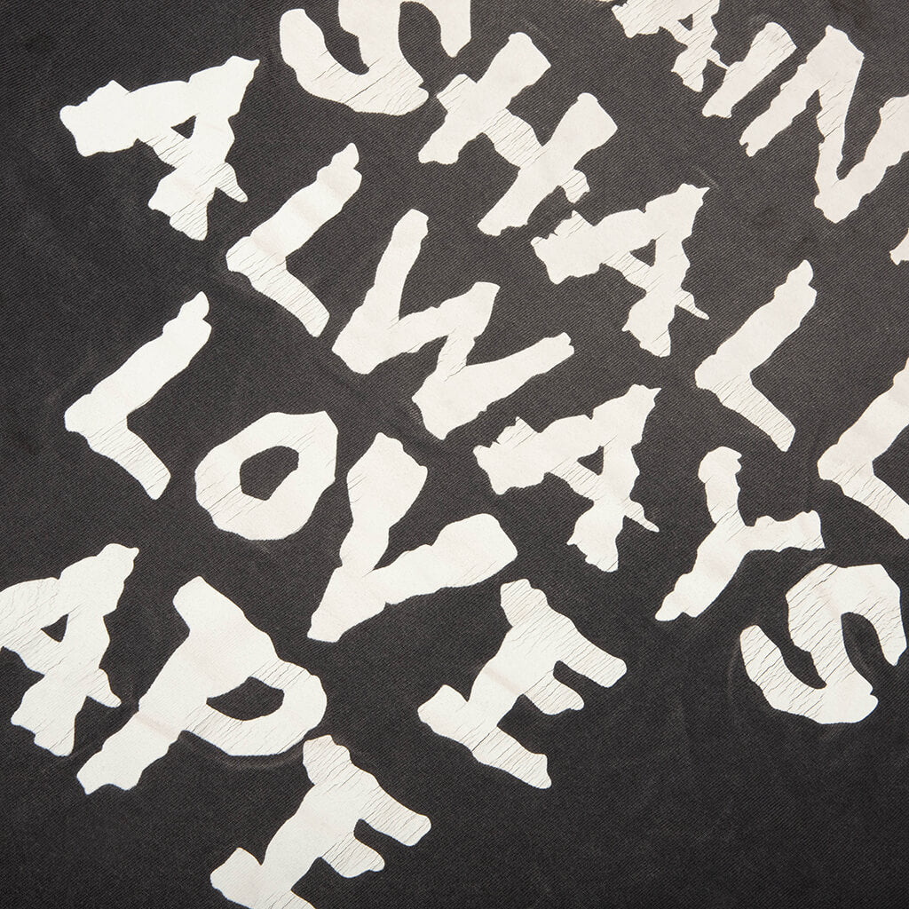 Saint M6 x BAPE Always Love S S T Shirt Black
