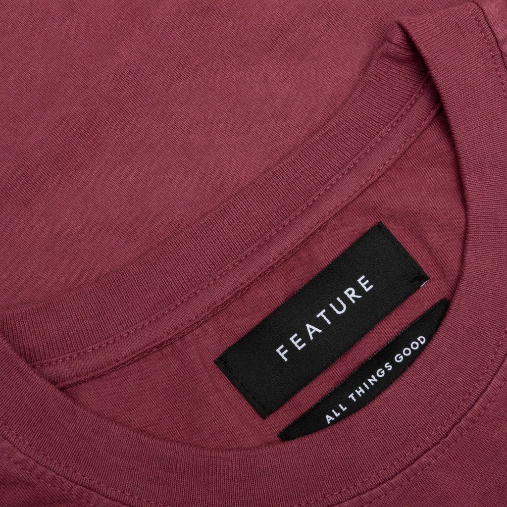 Feature x ASU Fight Song Tee Maroon