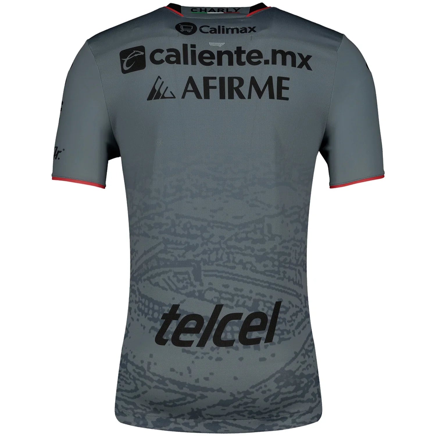 Charly Xolos Away Jersey 23 Gray