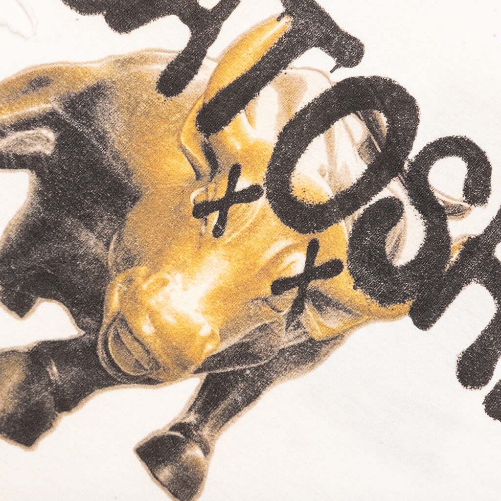 Wall Street Tee Dirty White