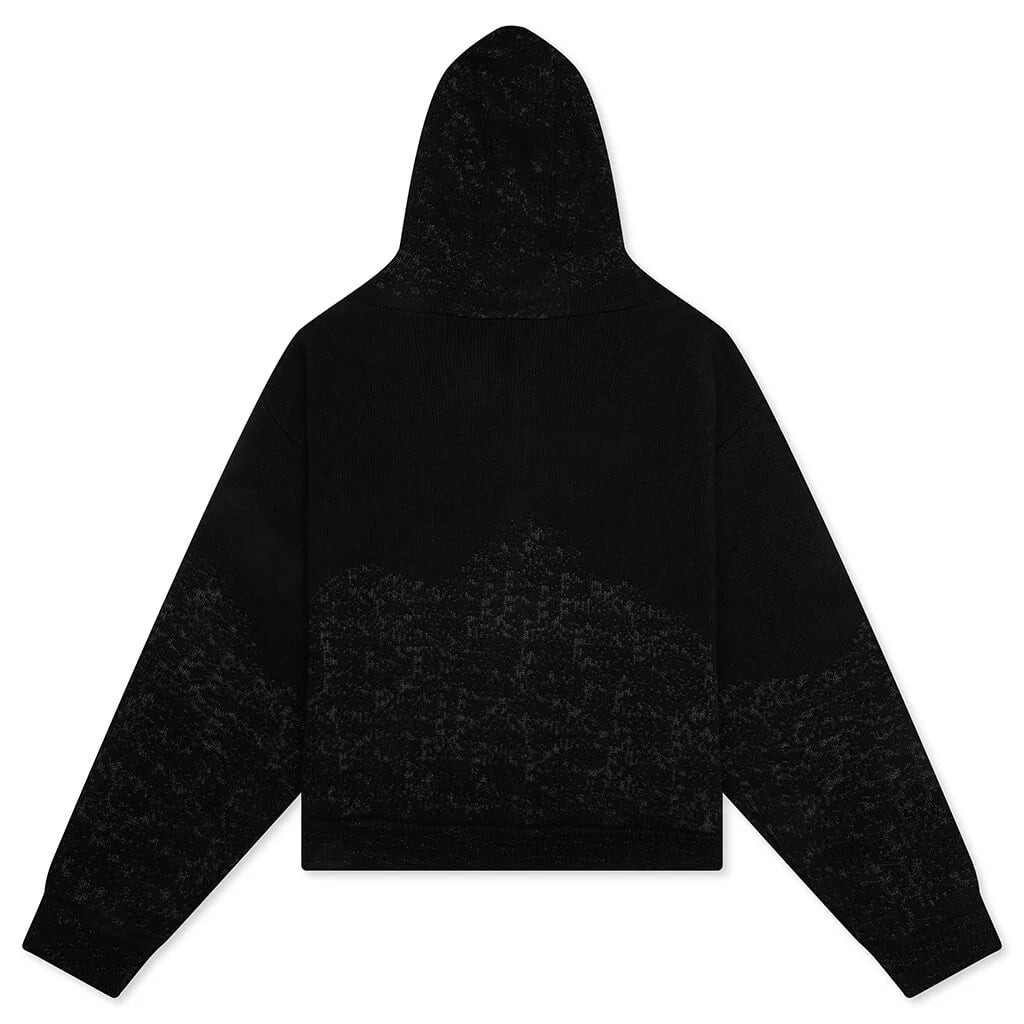 Pneuma Zip Hoodie Black
