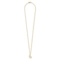 Coin Pendant Angel Gold 925 Sterling Silver