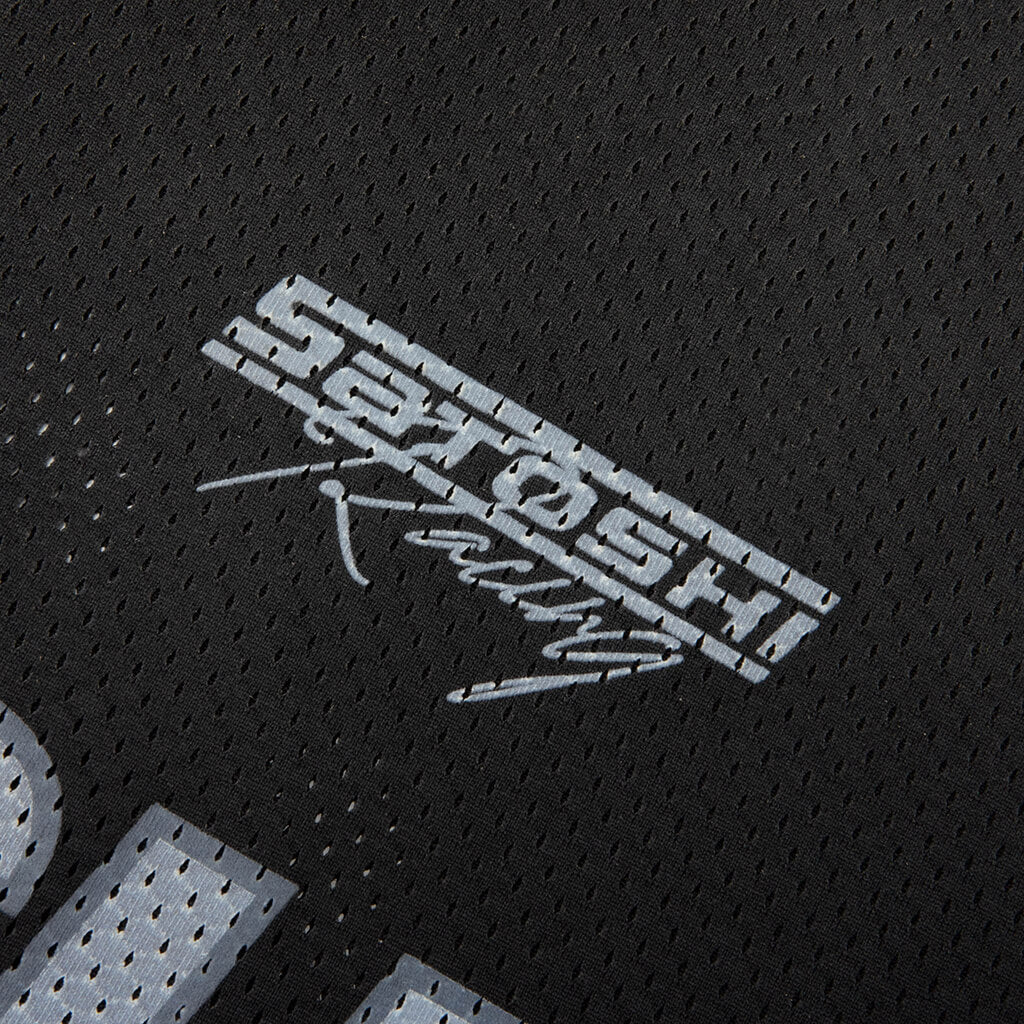 Mesh Moto Jersey Black