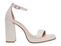 Sandalias de Tacón Steve Madden Color Hueso para Mujer