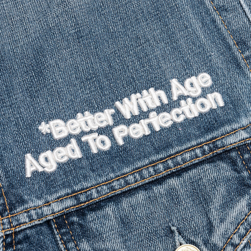 Portrait Denim Jacket Multi