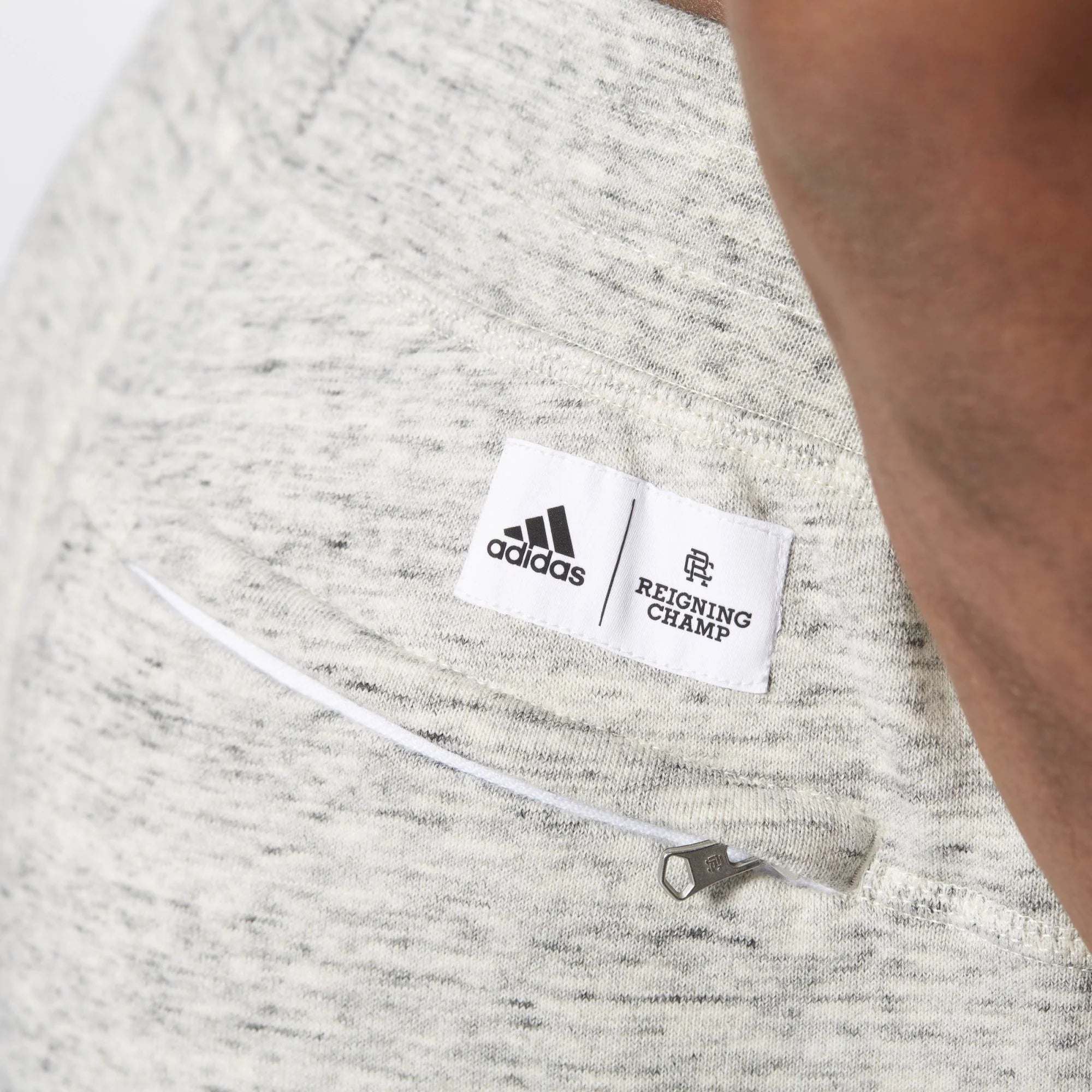 adidas Athletics X Reigning Champ Fleece Pants Mens White Colored Heather